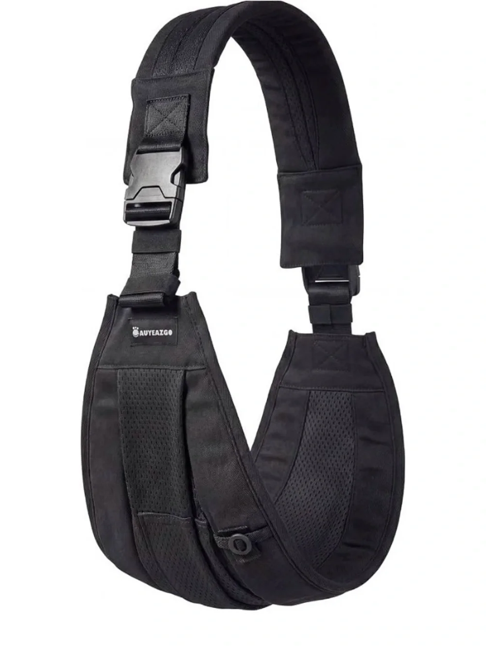 Black Sling Bag Shoulder Strap for Men